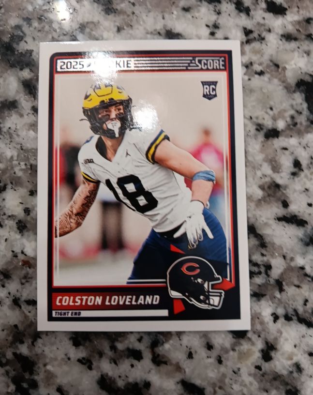 2025 Panini Score #31 Colston Loveland — front