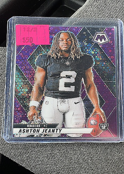 2025 Panini Mosaic #287 Ashton Jeanty — front