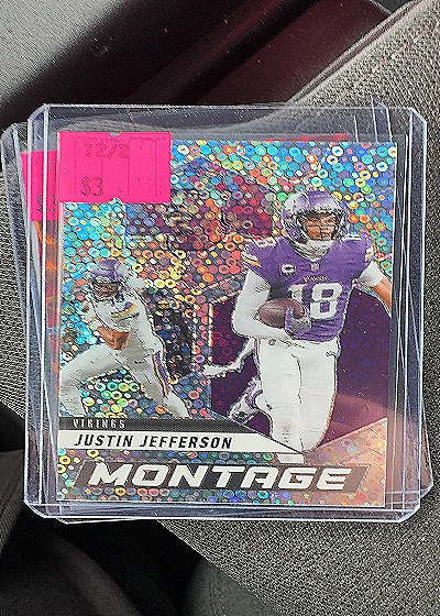 2024 Panini Montage Justin Jefferson — front