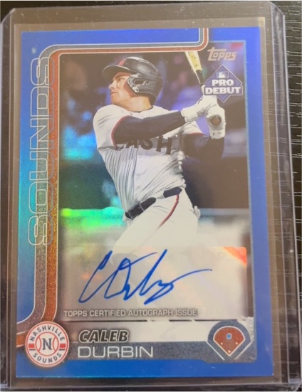 2025 Topps Pro Debut #PD-160 Caleb Durbin — front
