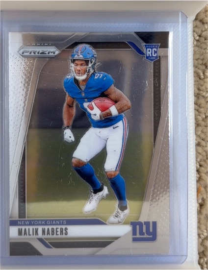 2024 Panini Prizm #370 Malik Nabers — front