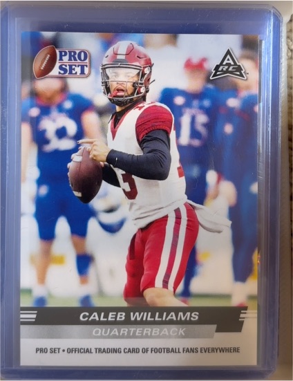 2022 Pro Set #PS-04 Caleb Williams — front