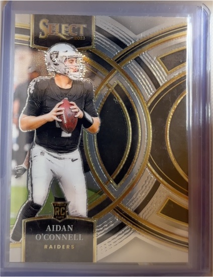 2023 Panini Select #163 Aidan O'Connell — front