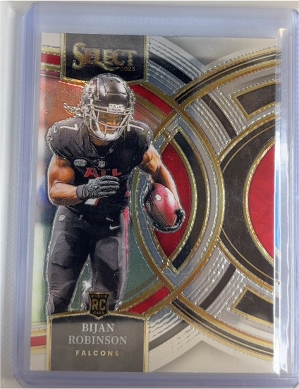 2023 Panini Select Premier Level #180 Bijan Robinson — front