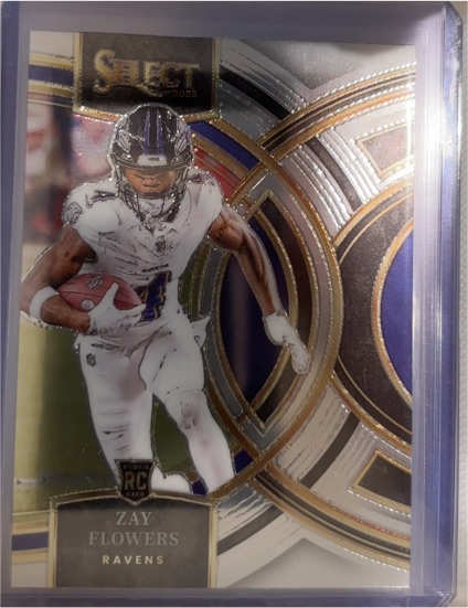 2023 Panini Select #157 Zay Flowers — front