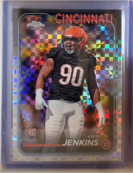 2024 Topps Chrome #250 Kris Jenkins — front