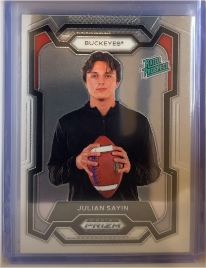 2024 Panini Prizm Draft Picks #193 Julian Sayin — front