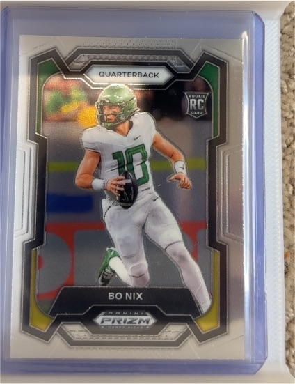 2024 Panini Prizm Draft Picks #105 Bo Nix — front