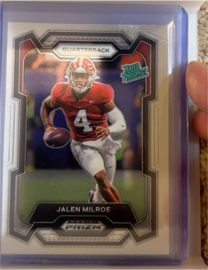 2024 Panini Prizm Draft Picks #122 Jalen Milroe — front