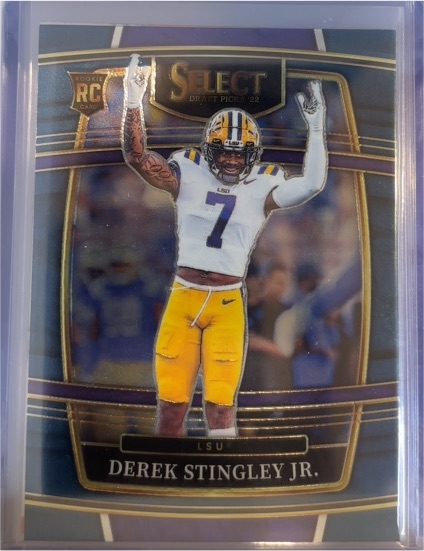 2022 Panini Select Draft Picks #20 Derek Stingley Jr. — front