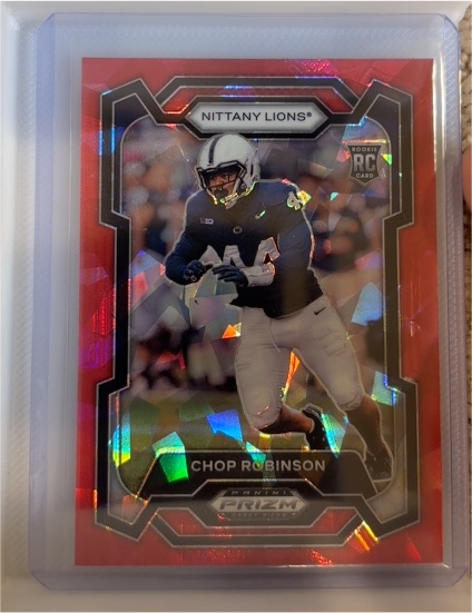 2023 Panini Prizm Chop Robinson — front