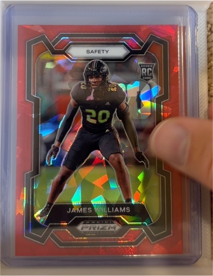 2024 Panini Prizm Draft Picks #181 James Williams — front