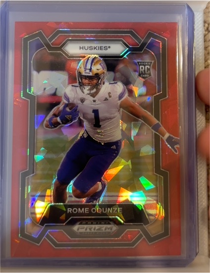 2024 Panini Prizm Draft Picks #111 Rome Odunze — front