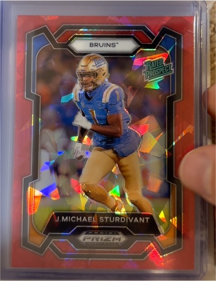 2024 Panini Prizm Draft Picks #195 J. Michael Sturdivant — front