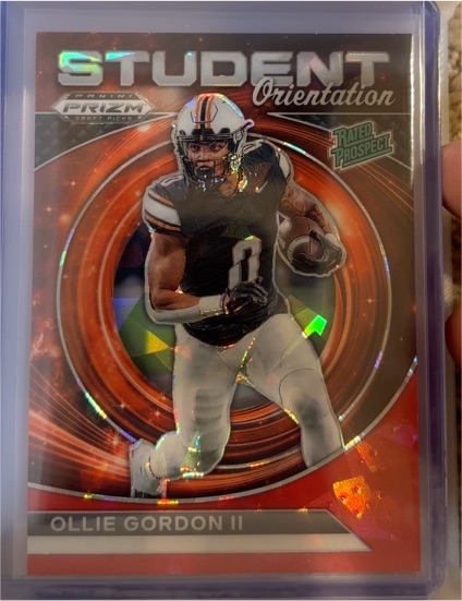 2024 Panini Prizm Draft Picks Student Orientation #SO-OG Ollie Gordon II — front