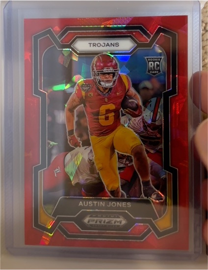 2024 Panini Prizm Draft Picks #166 Austin Jones — front