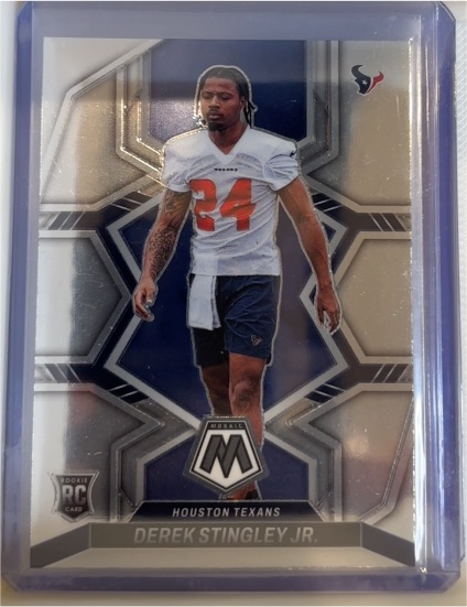 2022 Panini Mosaic #343 Derek Stingley Jr. — front
