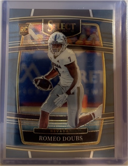 2022 Panini Select Draft Picks #16 Romeo Doubs — front