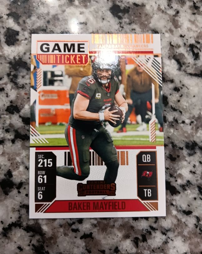 2024 Panini Contenders #92 Baker Mayfield — front