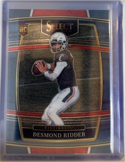 2022 Panini Select Draft Picks #17 Desmond Ridder — front