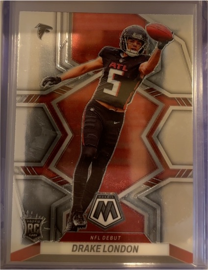 2022 Panini Mosaic #275 Drake London — front