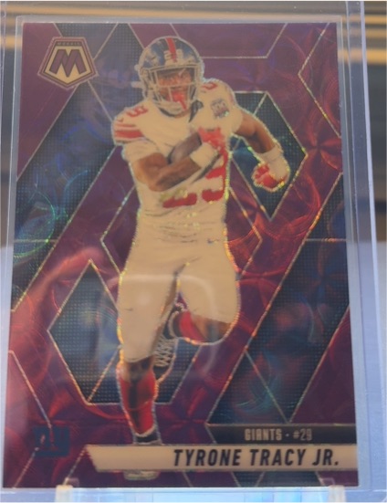 2025 Panini Mosaic Football #164 Tyrone Tracy Jr. — front