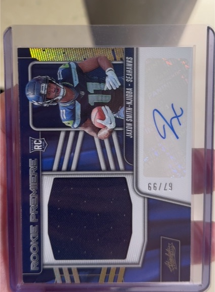 2023 Panini Absolute Rookie Premiere #Jaxon Smith-Njigba Seahawks — front