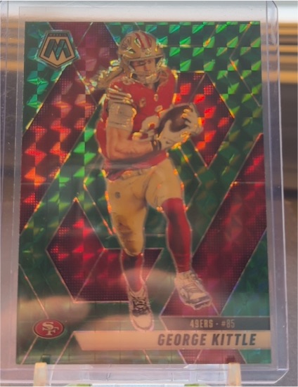 2020 Panini Mosaic #85 George Kittle — front