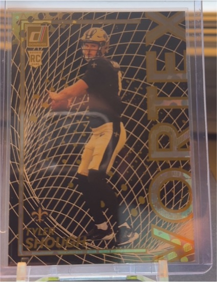 2025 Panini Donruss Vortex #18 Tyler Shough — front