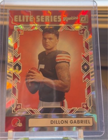 2025 Panini Donruss Elite Series Rookies #ESR-DGL Dillon Gabriel — front