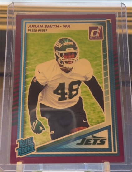 2025 Panini Donruss #386 Arian Smith — front