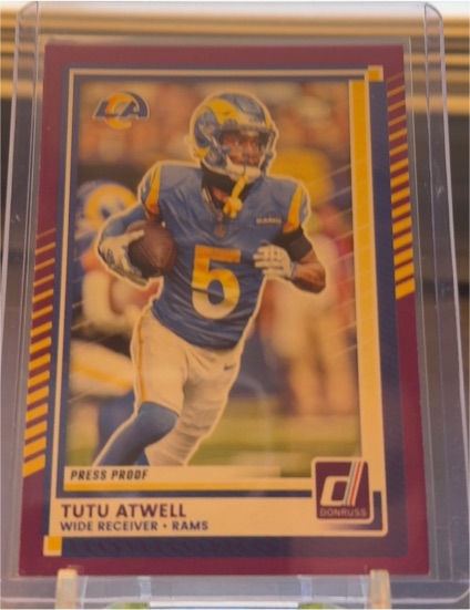 2025 Donruss #192 Tutu Atwell — front