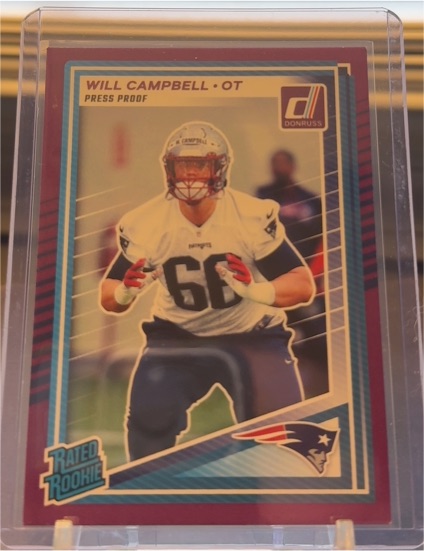 2025 Donruss #345 Will Campbell — front
