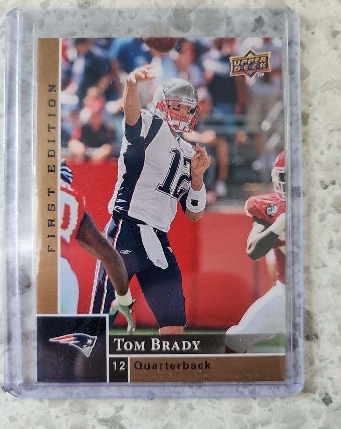 2009 Upper Deck First Edition #88 Tom Brady — front