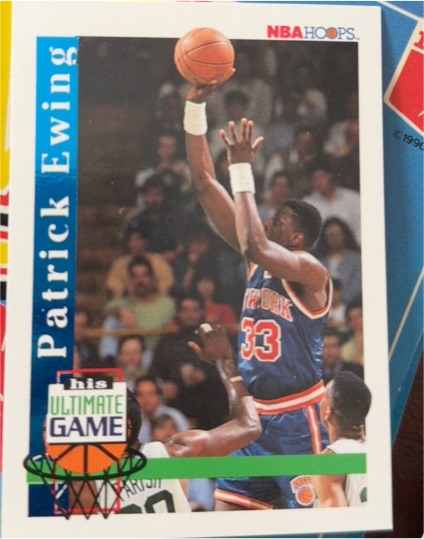 1992-93 NBA Hoops #NNO Patrick Ewing — front