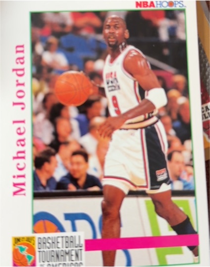 1992-93 Hoops #341 Michael Jordan — front
