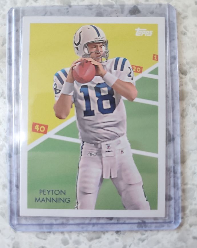2009 Topps Chicle #40 Peyton Manning — front