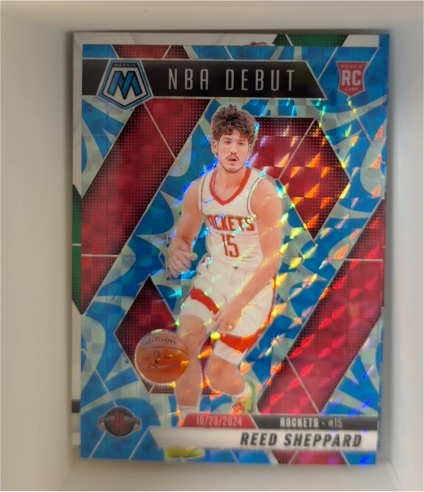 2024-25 Panini Mosaic NBA Debut #252 Reed Sheppard — front