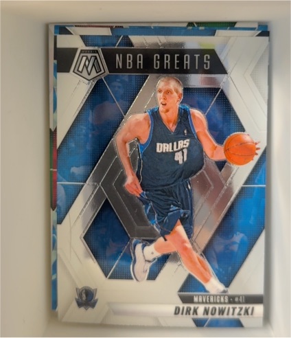 2024-25 Panini Mosaic #295 Dirk Nowitzki — front