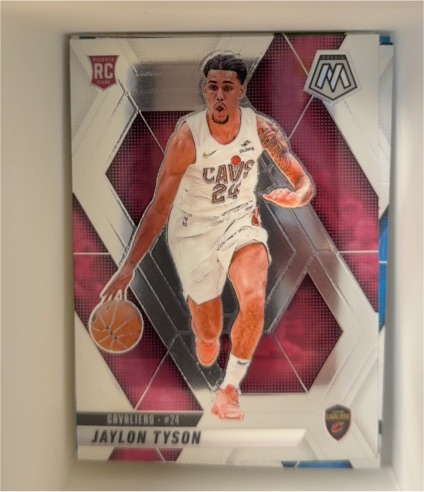 2024-25 Panini Mosaic #217 Jaylon Tyson — front