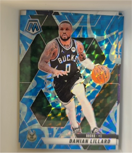 2024-25 Panini Mosaic #155 Damian Lillard — front