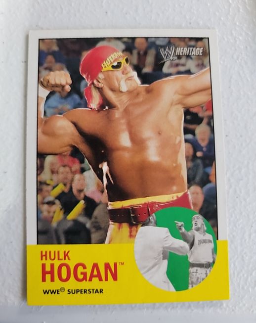 2006 Topps Heritage II WWE #12 Hulk Hogan — front