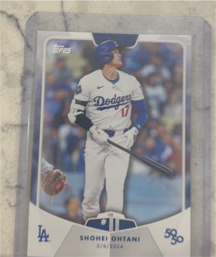 2024 Topps 50/50 #11 Shohei Ohtani — front