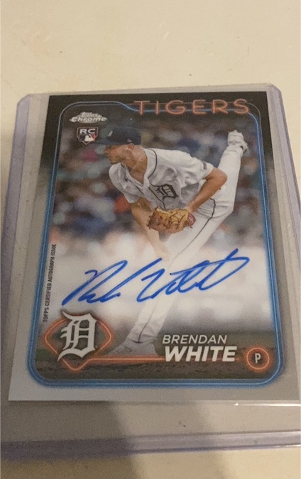 2024 Topps Chrome #RA-BW Brendan White — front