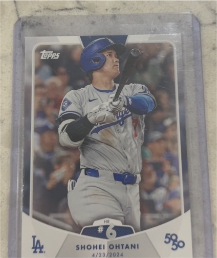 2024 Topps 50/50 #11 Shohei Ohtani — front
