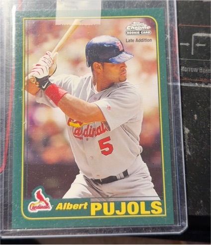 2006 Topps Chrome #596 Albert Pujols — front