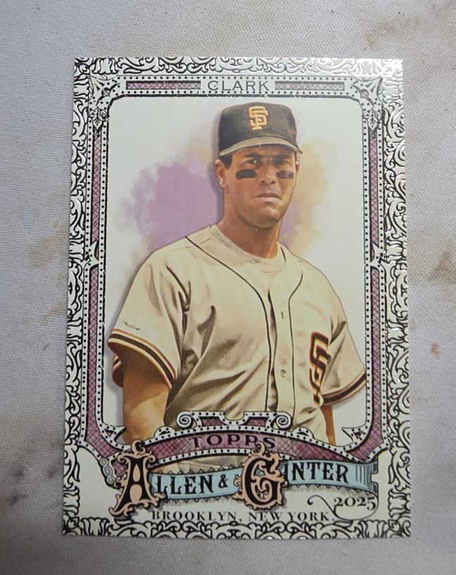 2025 Topps Allen & Ginter #157 Will Clark — front