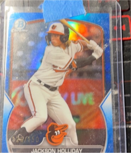 2023 Bowman Draft Chrome #BDC-118 Jackson Holliday — front