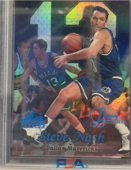 1996-97 Fleer Flair Showcase Legacy Collection Steve Nash — front