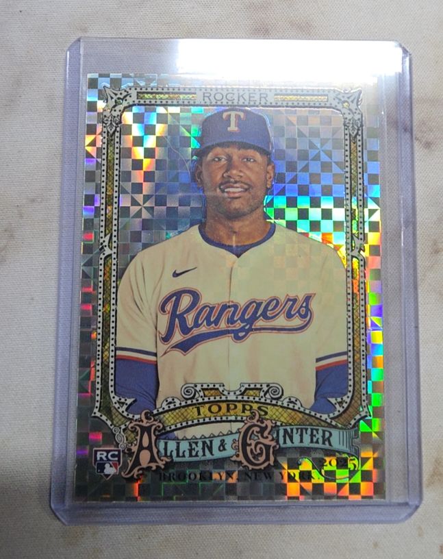 2025 Topps Allen & Ginter #124 Kumar Rocker — front